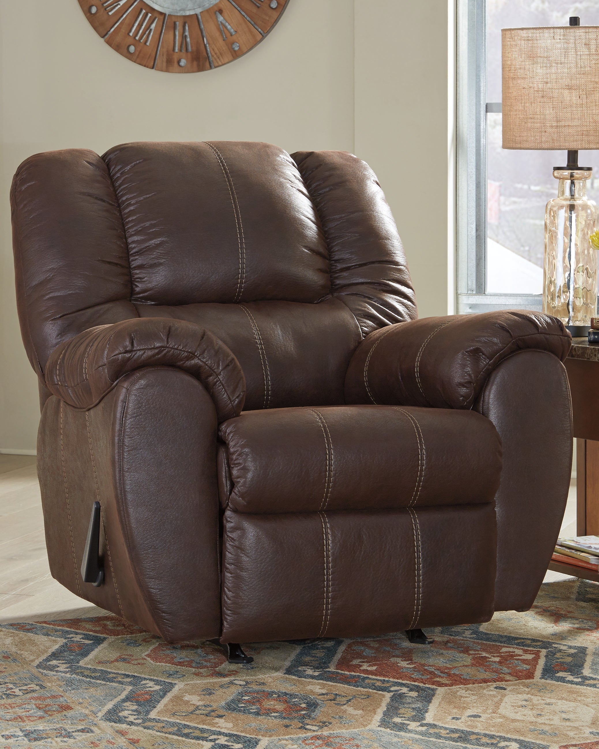 Sectionals for Less - Ashley Furniture - McGann Living Room - Rocker Recliner / Saddle - 1030225