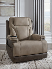Sectionals for Less - Ashley Furniture - 4Z-Peaceful Pause Living Room - Power Lift Recliner / Slate - PC1210412