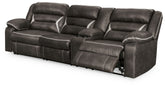 Sectionals for Less - Ashley Furniture - Kincord Sectional - 2-Piece Power Reclining Sectional Sofa / Midnight - 13104S1
