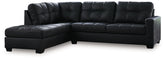Sectionals for Less - Ashley Furniture - Barlin Mills Sectional - RAF 2-Piece Sectional with Chaise / Carbon - 17004S1