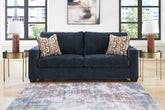 Sectionals for Less - Ashley Furniture - Aviemore Living Room - Queen Sofa Sleeper / Ink - 2430339