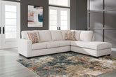 Sectionals for Less - Ashley Furniture - Aviemore Sectional - LAF 2-Piece Sectional with Chaise / Stone - 24305S2