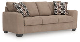 Sectionals for Less - Ashley Furniture - Triston-Peaks Living Room - Queen Sofa Sleeper / Suede - 3020439
