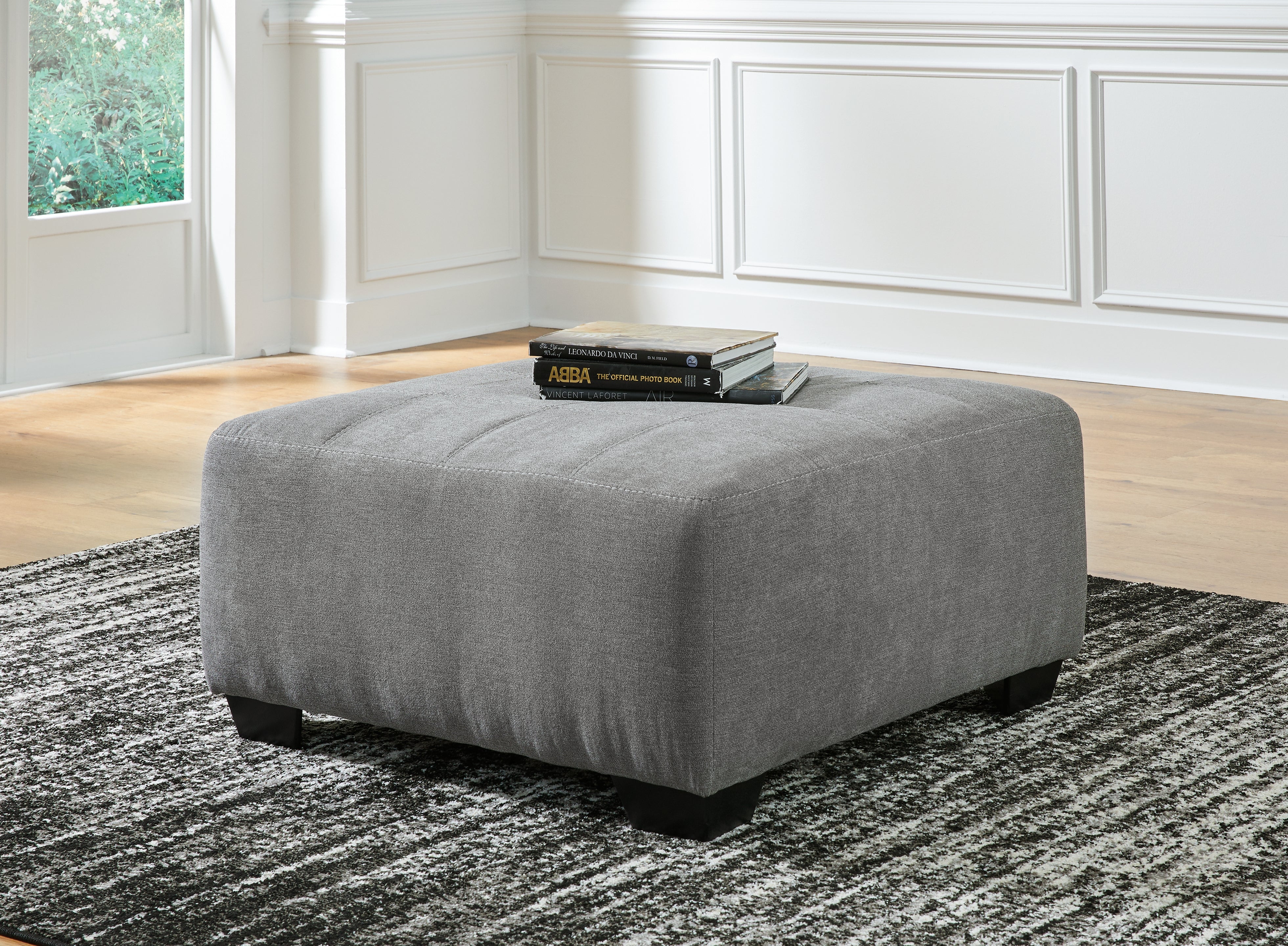 Sectionals for Less - Ashley Furniture - Birkdale Court Living Room - Oversized Accent Ottoman / Gray - 3240208