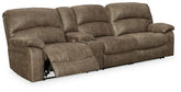 Sectionals for Less - Ashley Furniture - Segburg Sectional - 2-Piece Power Reclining Sectional Sofa / Driftwood - 34303S1
