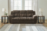 Sectionals for Less - Ashley Furniture - Frohn Living Room - Reclining Sofa / Snow - 3740588