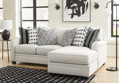 Sectionals for Less - Ashley Furniture - Huntsworth Sectional - RAF 2-Piece Sectional with Chaise / Dove Gray - 39702S1
