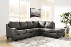 Sectionals for Less - Ashley Furniture - Valderno Sectional - LAF 2-Piece Sectional with Chaise / Fog - 47804S1