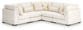 Sectionals for Less - Ashley Furniture - Donelson Creek Sectional - 6-Piece Sectional / Vanilla - 48002S3