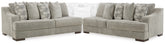 Sectionals for Less - Ashley Furniture - Bayless 2-Piece Sectional - 2-Piece Sectional / Smoke - 52304U1