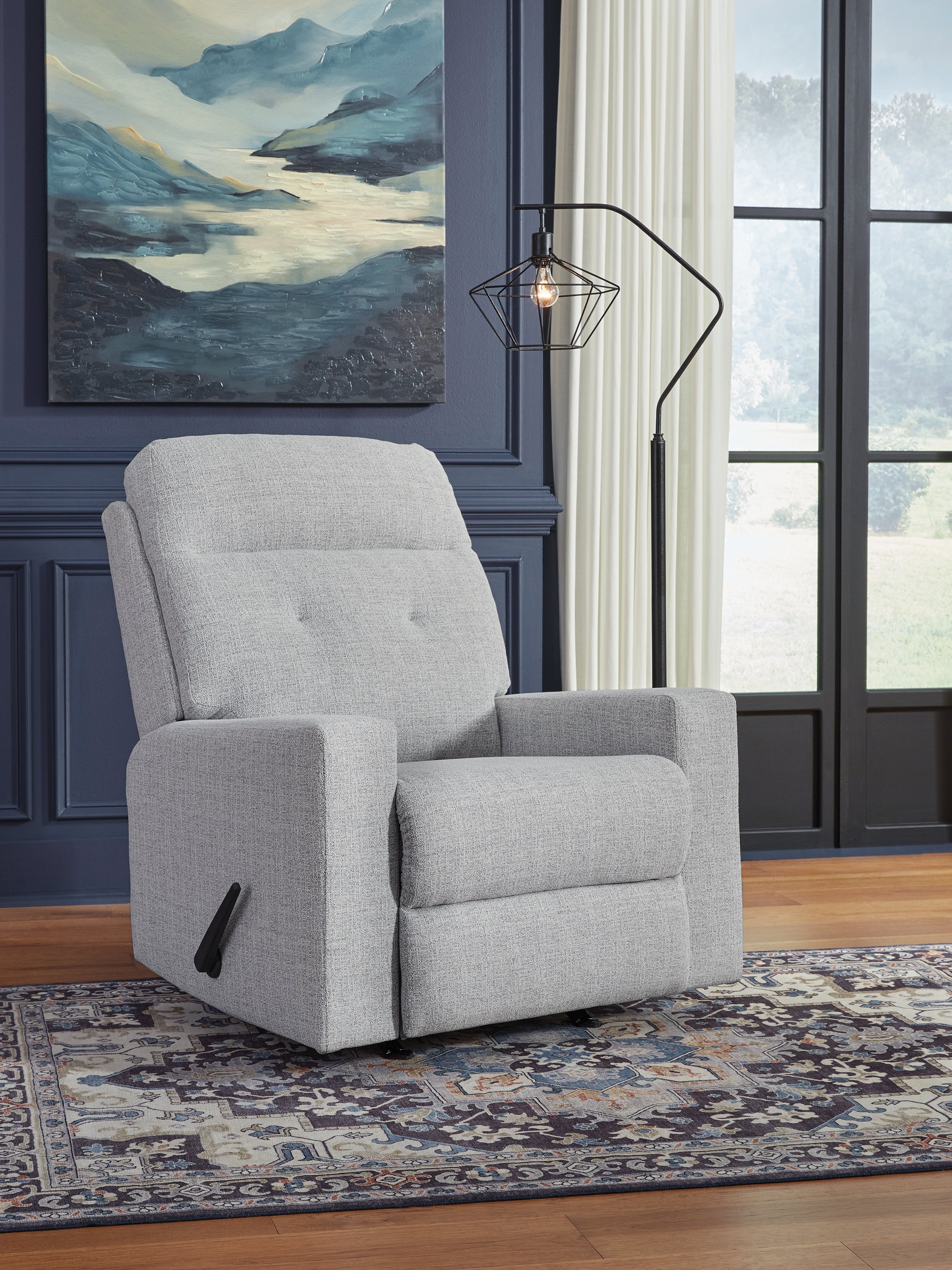 Sectionals for Less - Ashley Furniture - Skillins Living Room - Rocker Recliner / Stone - PC5320425