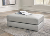 Sectionals for Less - Ashley Furniture - Amiata Living Room - Oversized Accent Ottoman / Glacier - 5740408