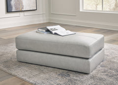 Sectionals for Less - Ashley Furniture - Amiata Living Room - Oversized Accent Ottoman / Glacier - 5740408