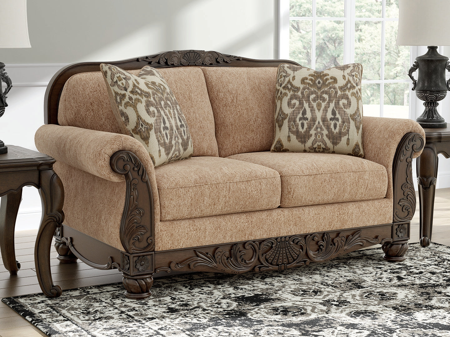 Sectionals for Less - Ashley Furniture - Chelsworth Living Room - Sofa / Golden - PC5790538