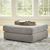 Sectionals for Less - Ashley Furniture - Avaliyah Living Room - Oversized Accent Ottoman / Ash - 5810308