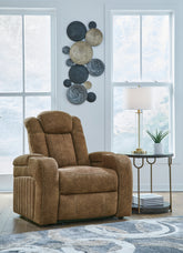 Sectionals for Less - Ashley Furniture - Wolfridge Living Room - PWR REC Loveseat/CON/ADJ HDRST / Brindle - 6070318