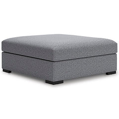 Sectionals for Less - Ashley Furniture - Bealton Living Room - Oversized Accent Ottoman / Salt and Pepper - 6130508