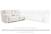 Sectionals for Less - Ashley Furniture - Keensburg Sectional - RAF Reclining Power Loveseat / Linen - 6180775
