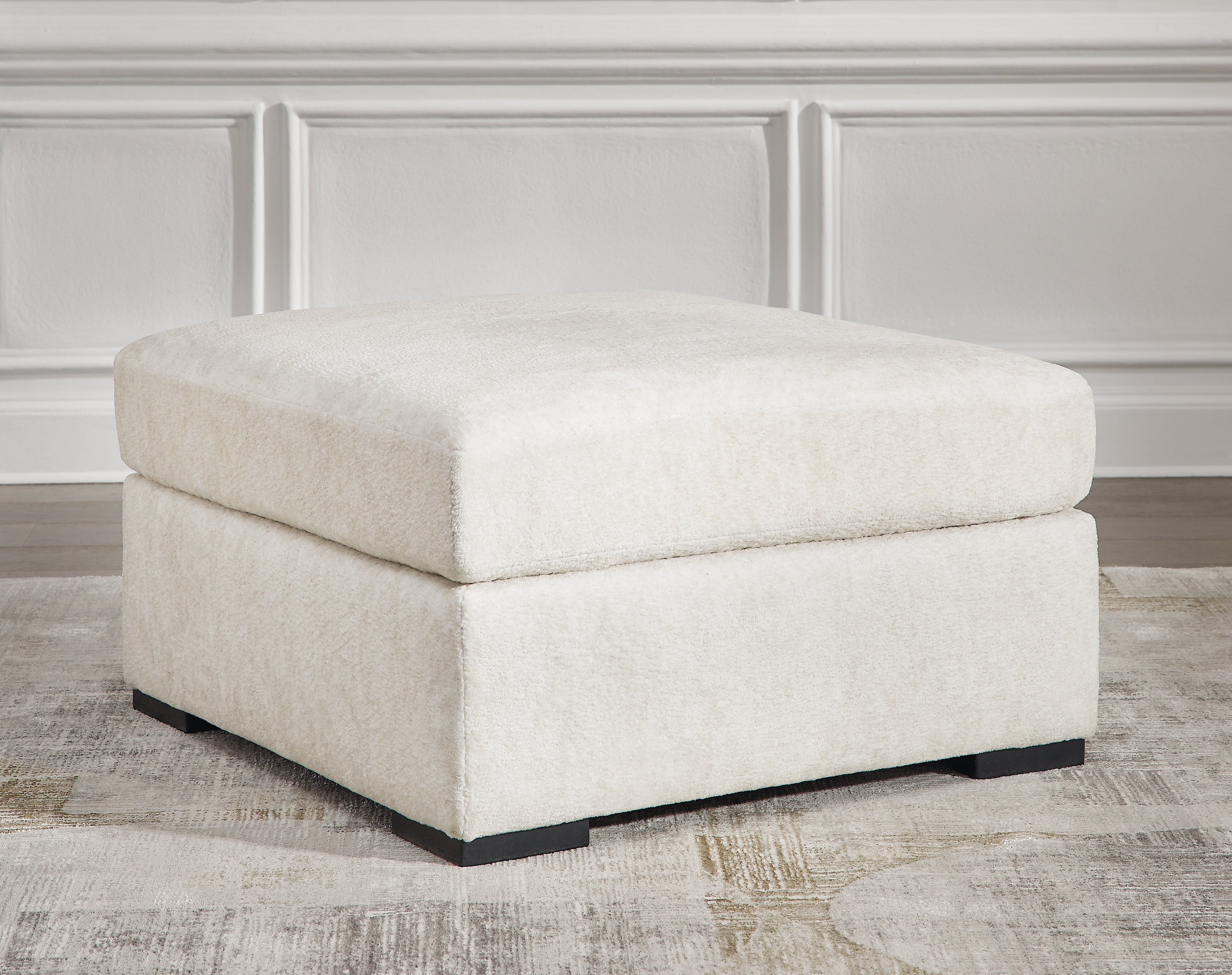Sectionals for Less - Ashley Furniture - Chessington Living Room - Oversized Accent Ottoman / Ivory - 6190408