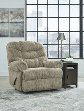 Sectionals for Less - Ashley Furniture - Movie Man Living Room - Zero Wall Recliner / Taupe - 6380329