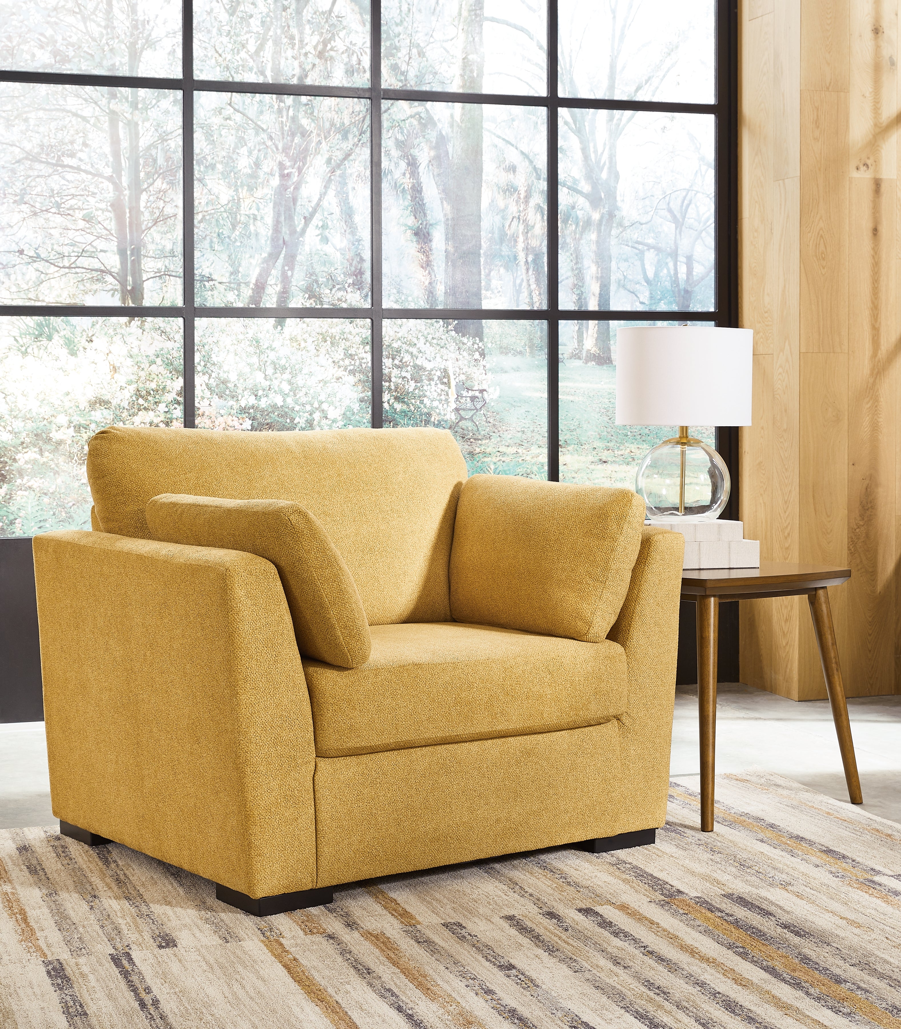 Sectionals for Less - Ashley Furniture - Keerwick Living Room - Queen Sofa Sleeper / Sunflower - 6750639
