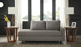 Sectionals for Less - Ashley Furniture - Lyman Living Room - RAF Corner Chaise / Graphite - 9330317