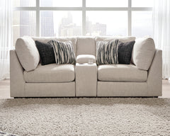 Sectionals for Less - Ashley Furniture - Kellway Sectional - 3-Piece Sectional Loveseat / Bisque - 98707S8