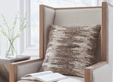 Sectionals for Less - Ashley Furniture - Nealton Pillows - Pillow / Brown/White - A1001050P