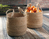 Sectionals for Less - Ashley Furniture - Brayton Basket - Basket Set (Set of 2) / Natural - A2000094
