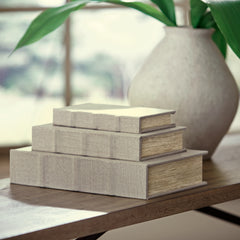 Sectionals for Less - Ashley Furniture - Jolina Box (Set of 3) - Box Set (3/CN) / Linen - A2000486