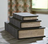 Sectionals for Less - Ashley Furniture - Jolina Box (Set of 3) - Box Set (3/CN) / Black - A2000489