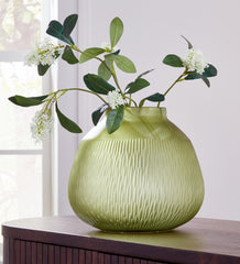 Sectionals for Less - Ashley Furniture - Scottyard Vase - Vase / Olive Green - A2900007