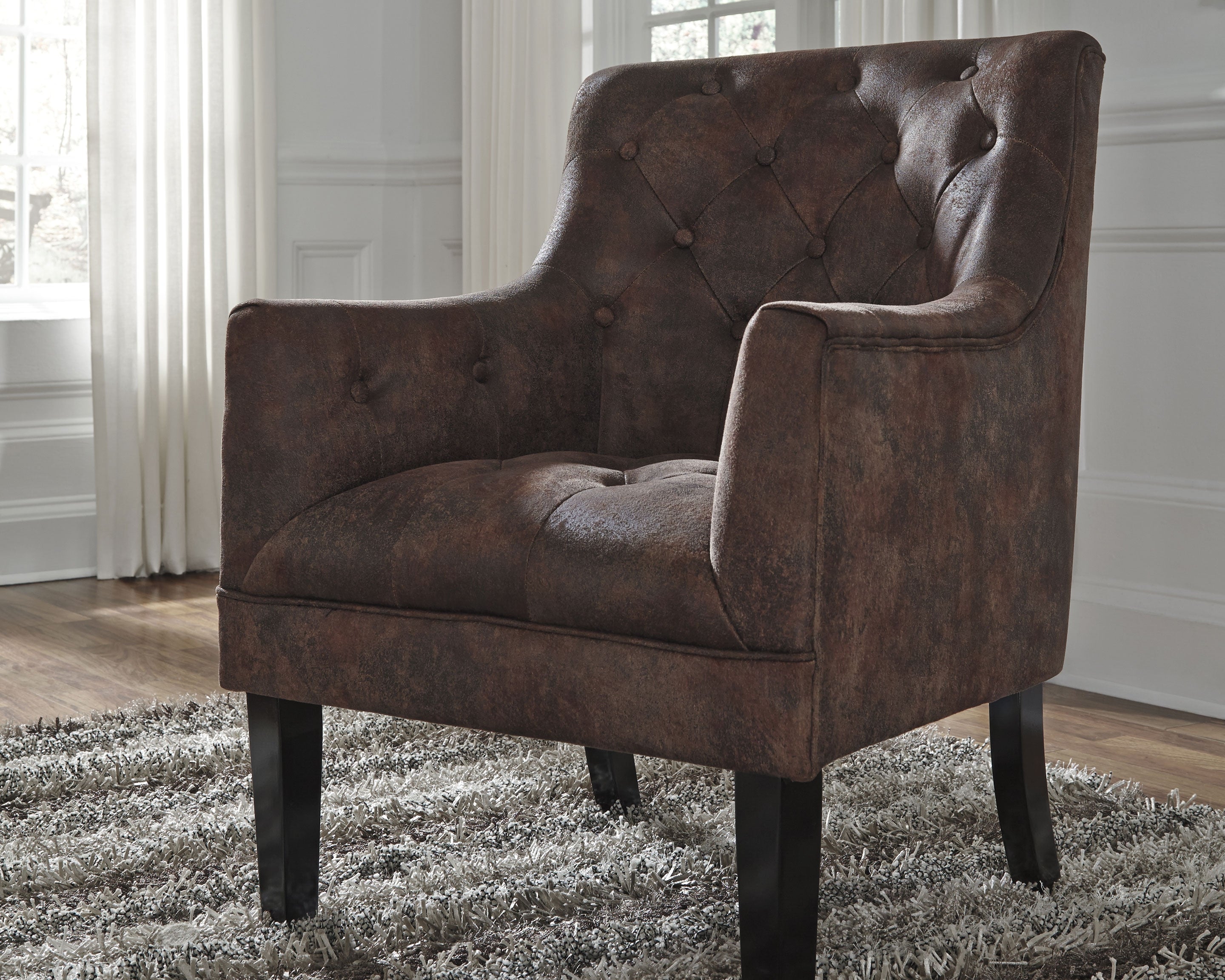 Sectionals for Less - Ashley Furniture - Drakelle Accent Chair - Accent Chair / Mahogany - A3000051