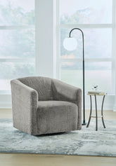 Sectionals for Less - Ashley Furniture - Bramner Accent Chair - Swivel Accent Chair / Charcoal - A3000330