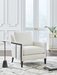 Sectionals for Less - Ashley Furniture - Ardenworth Accent Chair - Accent Chair / Black/Ivory - A3000647
