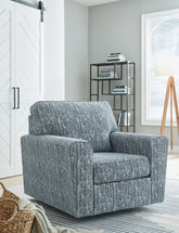 Sectionals for Less - Ashley Furniture - Aterburm Swivel Accent Chair - Swivel Accent Chair / Twilight - A3000649