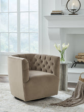 Sectionals for Less - Ashley Furniture - Hayesler Swivel Accent Chair - Swivel Accent Chair / Cocoa - A3000661