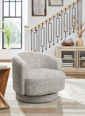 Sectionals for Less - Ashley Furniture - Wardsor Swivel Accent Chair - Swivel Accent Chair / Stone - A3000731