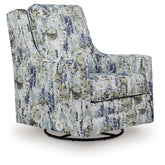 Sectionals for Less - Ashley Furniture - Dustinford Swivel Glider Accent Chair - Swivel Glider Accent Chair / Multi - A3000732