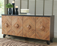 Sectionals for Less - Ashley Furniture - Robin Ridge Accent Cabinet - Accent Cabinet / Two-tone Brown - A4000031