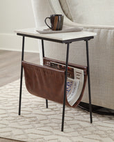 Sectionals for Less - Ashley Furniture - Etanbury Accent Table - Accent Table / Brown/Black/White - A4000254