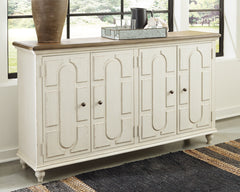 Sectionals for Less - Ashley Furniture - Roranville Accent Cabinet - Accent Cabinet / Antique White - A4000268