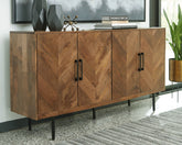 Sectionals for Less - Ashley Furniture - Prattville Accent Cabinet - Accent Cabinet / Brown - A4000308