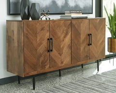 Sectionals for Less - Ashley Furniture - Prattville Accent Cabinet - Accent Cabinet / Brown - A4000308