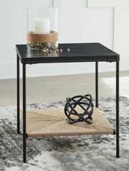 Sectionals for Less - Ashley Furniture - Minrich Accent Table - Accent Table / Black/Natural - A4000591