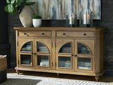 Sectionals for Less - Ashley Furniture - Barlomore Accent Cabinet - Accent Cabinet / Brown - A4000597