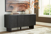 Sectionals for Less - Ashley Furniture - Farrelmore Accent Cabinet - Accent Cabinet / Black - A4000659
