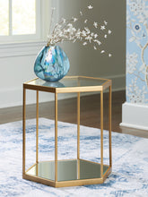 Sectionals for Less - Ashley Furniture - Veerwick Accent Coffee Table - Accent Cocktail Table / Gold Finish - A4000661