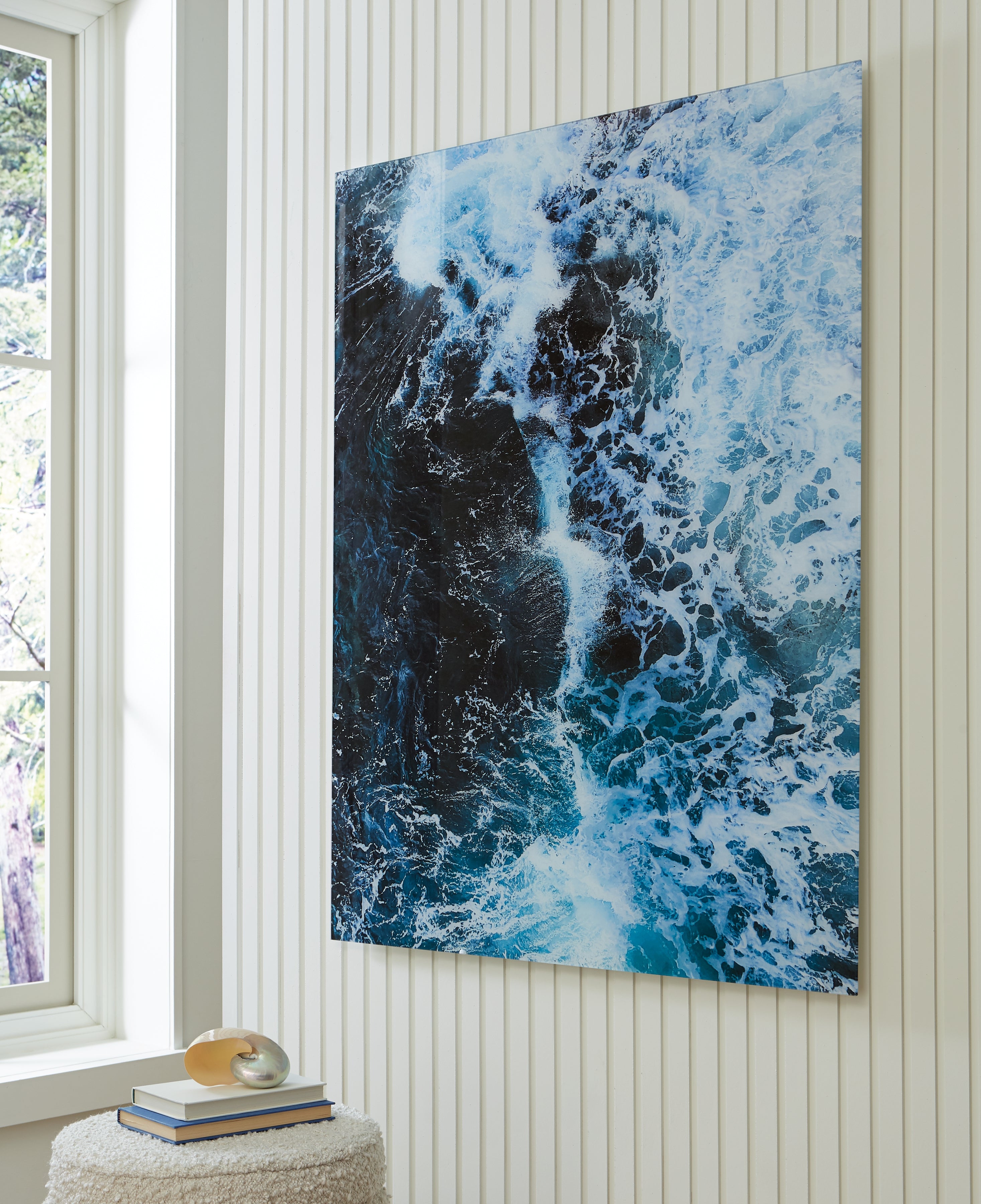 Sectionals for Less - Ashley Furniture - Clemick Wall Decor - Wall Art / Turquoise - A8000422