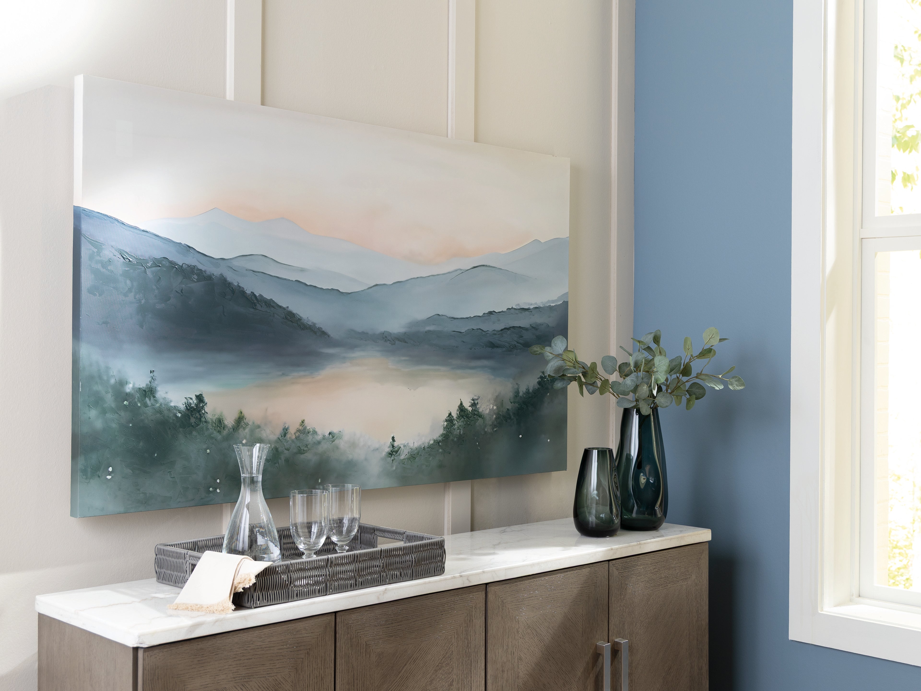 Sectionals for Less - Ashley Furniture - Vernmont Wall Decor - Wall Art / Multi - A8000474